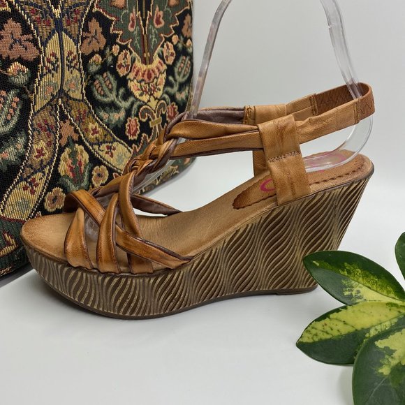 Anthropologie Shoes - NWOT Anthropologie CHIO Wedge Sandals 7.5